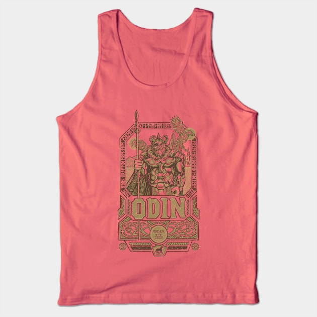 Odin: Father of the Gods Tank Top by sketchboy01